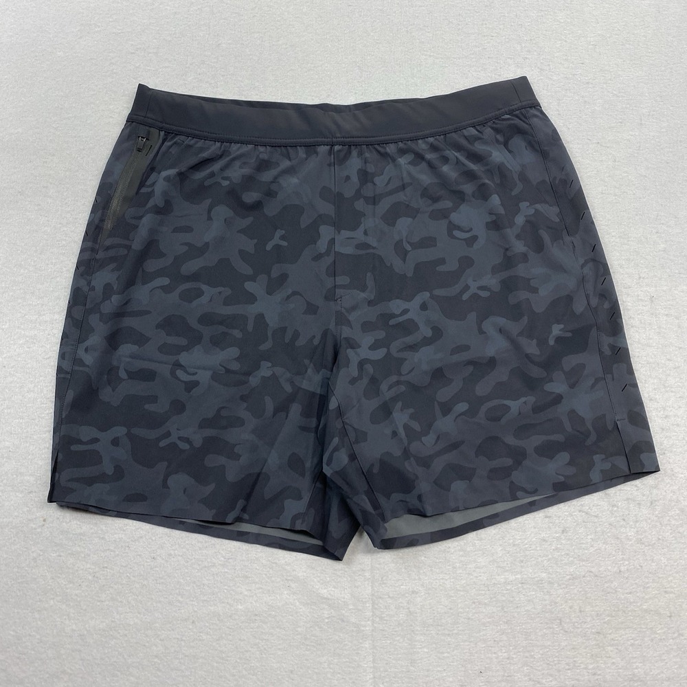 Ten Thousand Shorts Mens XXL Black Camo The Interval Short 7" Active Training